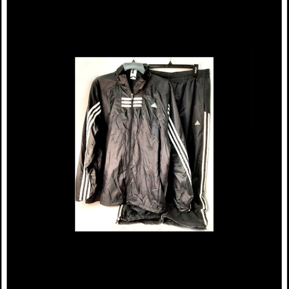 New Rare & Unique Adidas Black Track Suit